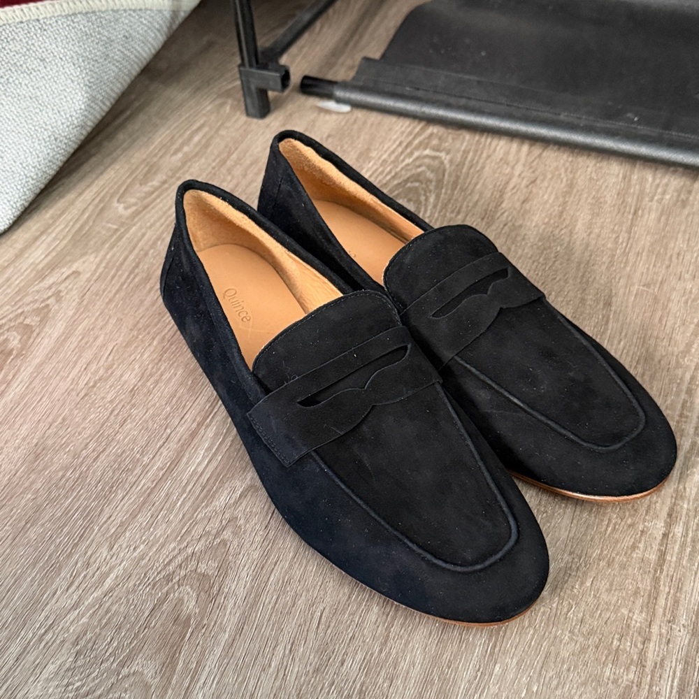 Quince black suede loafer - Picture 3 of 4